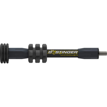 BEE STINGER STABILIZER MICROHEX HUNTING 6" BLACK*