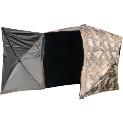 MUDDY GROUND BLIND THE GARAGE 64.5"W X 88"L X 67"T CAMO