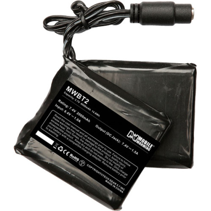 MOBILE WARMING 7.4V LITH-ION BATTERY FOR MW GLOVES 1 BATTRY