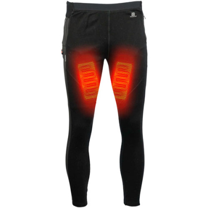 MOBILE WARMING MEN'S MERINO HEATED PANTS BLACK X-LARGE