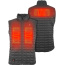 MOBILE WARMING MEN'S BK CNTRY HEATED VEST BLACK LARGE