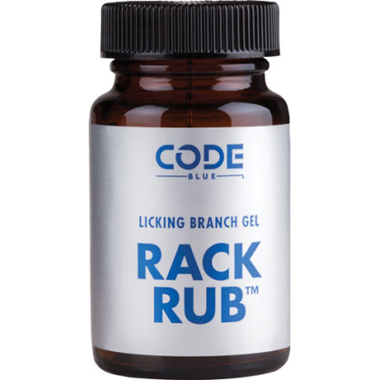 CODE BLUE DEER LURE RACK RUB LICKING BRANCH GEL 2OZ.
