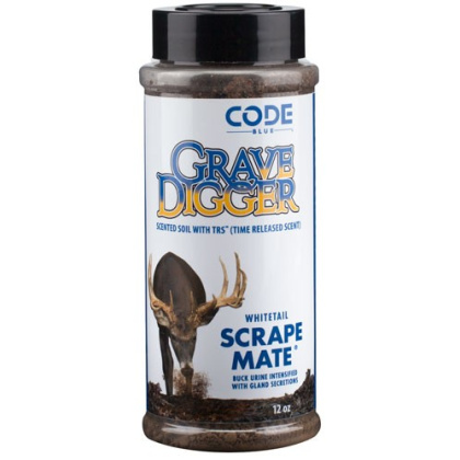 CODE BLUE DEER LURE GRAVE DIGGER SCRAPE SOIL BUCK URINE*