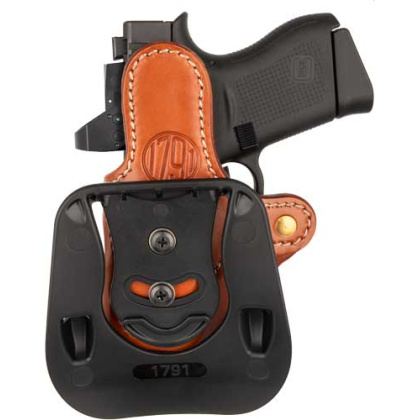 1791 PDHC PADDLE HOLSTER MULT- FIT OR RH SIG P365 CLASIC BRN