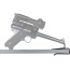 GSS OVER-UNDER HANDGUN HANGERS 2-PACK HOLDS 4 GUNS