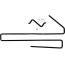 GSS OVER-UNDER HANDGUN HANGERS 2-PACK HOLDS 4 GUNS