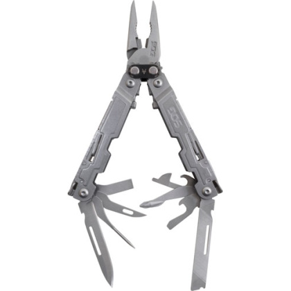 SOG MULTI-TOOL POWERACCESS WITH POCKET CLIP STONEWASH