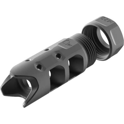 AUDERE QUARTER STROKE MUZZLE BRAKE 30 CAL 5/8"-24 BLACK