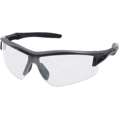HOWARD LEIGHT ACADIA GLASSES BLACK FRAME/CLEAR LENS