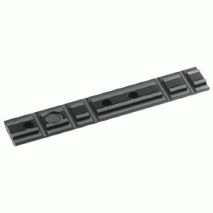 RUGER MOUNT BASE MKIII & 22/45 FACTORY DRILL AND TAPPED BLACK