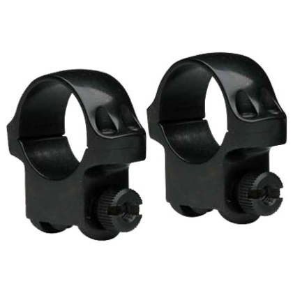 RUGER 4B/5B MEDIUM BLUED 1" RING SET