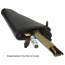 UTG STOCK ASSEMBLY AR-15 BLACK A2 FIXED COMPLETE ASSY.