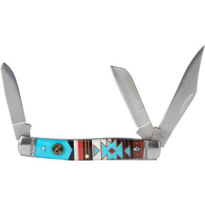 ABKT ROPER SUNSET SERIES #2 WESTERN STOCKMAN 3-BLADE