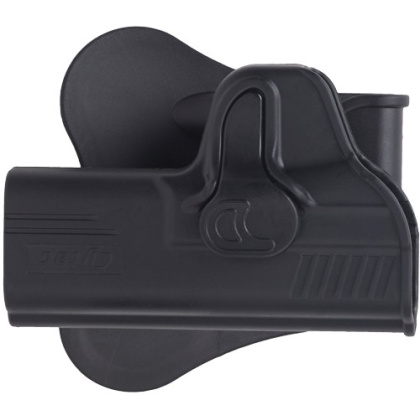 BULLDOG RR HOLSTER PADDLE POLY COMPACT 1911 UP TO 3" BBL  RH