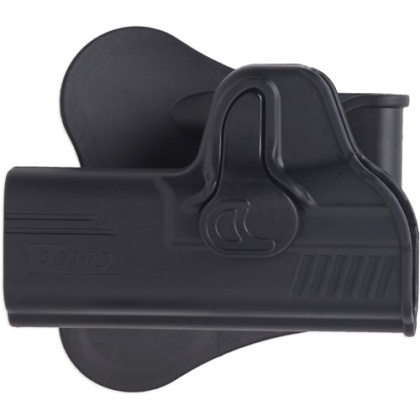 BULLDOG RR HOLSTER PADDLE POLY S&W M&P COMPACT BLACK RH