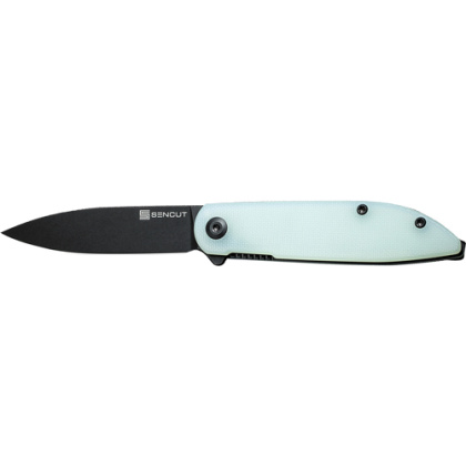 SENCUT KNIFE BOCLL II 2.96" NATURAL G10/BLACK LINER LOCK!