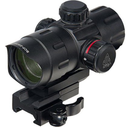 UTG RED DOT 4.0 MOA DOT 38MM T-DOT RED/GRN W/INTEGRAL QD MT