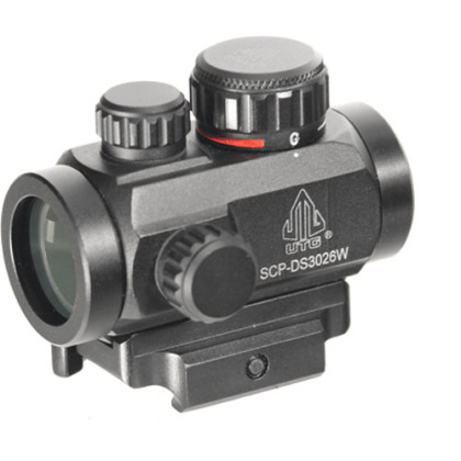 UTG RED MICRO DOT 4.0 MOA 2.6" 30MM W/INTEGRAL QD MOUNT