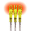 LUMENOK LIGHTED NOCK SIGNATURE SERIES HD ORANGE 3PK