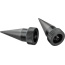 ACCU-TAC SPIKE FEET SET FITS SR5/BR4 BIPODS STEEL BLACK
