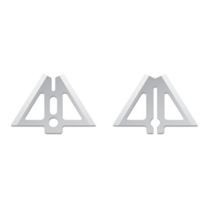 SLICK TRICK REPLACEMENT BLADES MAGNUM 100/125GR 1 1/8" 4PK
