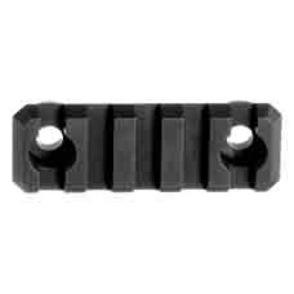 TROY RAIL SECTION 2" BLACK QUICK-ATTACH