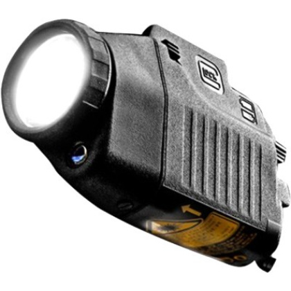 GLOCK OEM TACTICAL WHITE LED LIGHT W/RED LASER BLACK POLY