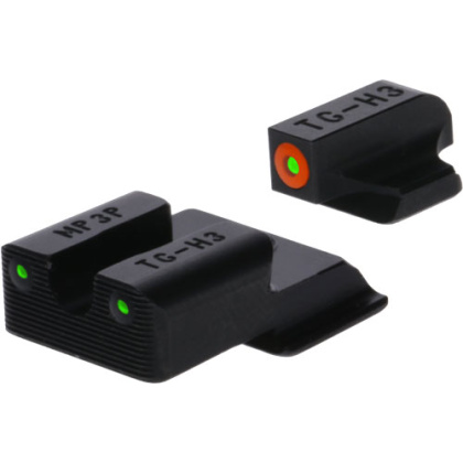 TRUGLO SIGHT SET FOR GLOCK LOW TRITIUM PRO ORANGE W/U-NOTCH