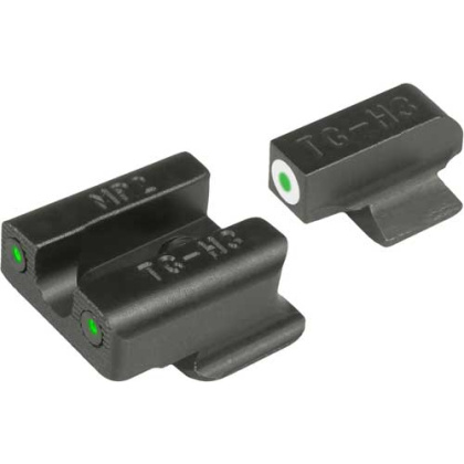 TRUGLO SIGHT SET S&W BODYGUARD TRITIUM PRO WHITE W/ U-NOTCH