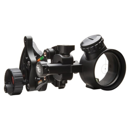 TRUGLO BOW SIGHT RANGE ROVER PRO W/GREEN LED DOT BLACK