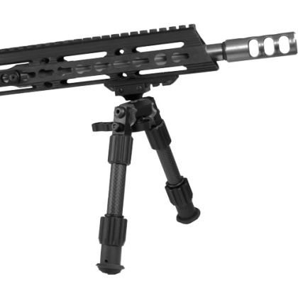 TRUGLO TAC-POD CARBON PRO 6-9" PIVOTING W/PCTNY RAIL ADPTR