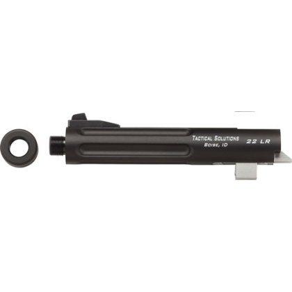 TACSOL BARREL TRAIL-LITE 5.5" BG BUCKMARK BLACK/BLK FLUTED