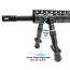 UTG BIPOD RECON FLEX M-LOK MATTE BLK CENTER H 5.7