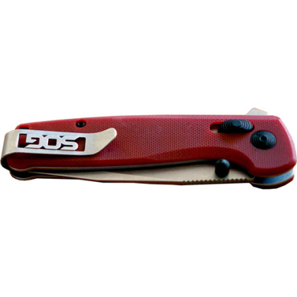 SOG KNIFE TERMINUS XR G10 PLN EDGE 2.95" BLADE CRIMSON