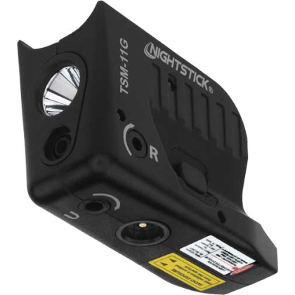 NIGHTSTICK SUB-COMP WEAPN LGHT W/GRN LASER FOR GLOCK 42/43X