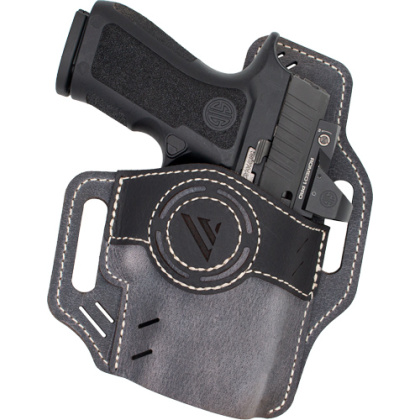 VERSACARRY LUNA HOLSTER OWB GREY BASE BLACK PATCH SIZE 2!