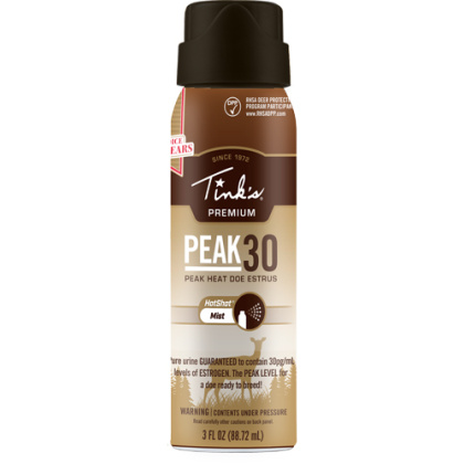 TINKS PEAK30 PREMIUM DEER LURE ESTRUS HOT SHOT MIST 3OZ. AERO
