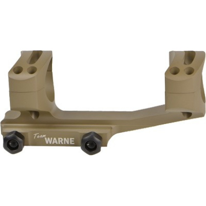 WARNE X-SKEL MOUNT 1" PICATINNY DARK EARTH