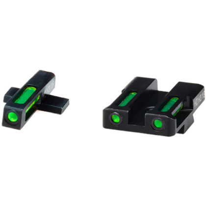 HIVIZ LITEWAVE H3 TRITIUM LITE PIPE SET SPRINGFIELD XD/XDS/XE