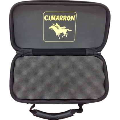 CIMARRON REVOLVER CASE SMALL 3.5" TO 5.5" BARREL BLACK