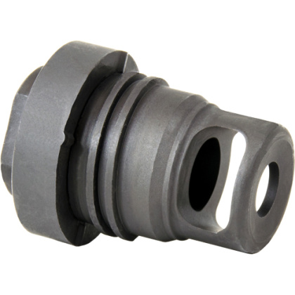 YHM MINI QD MUZZLE BRAKE 5.56MM FOR 1/2X28 THREADS
