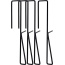 LOCKDOWN SHELF HANDGUN RACK 4-PACK!