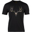 BROWNING SS PERF CAMP SHIRT MULE DEER LOGO BLACK LARGE<