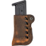VERSACARRY LEATHER MAG HOLDER SINGLE STACK FLEX VENT DIS BRN