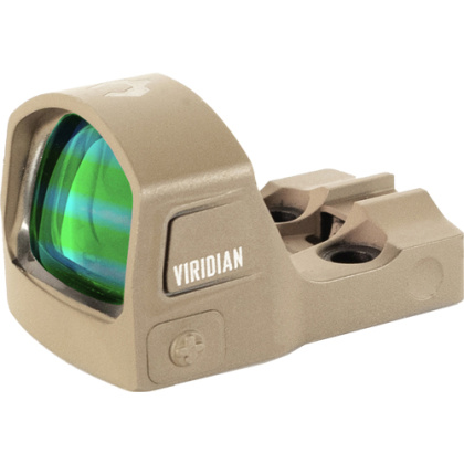 VIRIDIAN REFLEX SIGHT RFX-15 GREEN DOT 1X17 SHIELD FDE