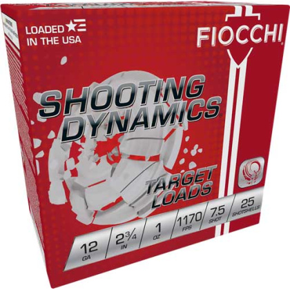 FIOCCHI 12GA 2.75" 1OZ #7.5 1170FPS 250RD CASE LOT
