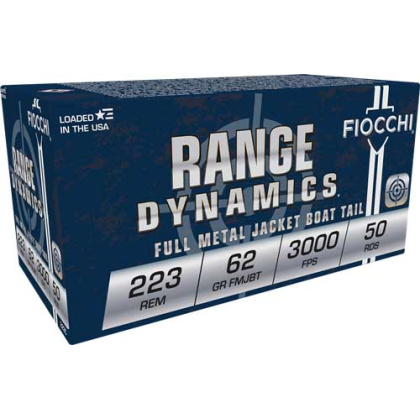 FIOCCHI 223 REM 62GR FMJ-BT 50RD 20BX/CS