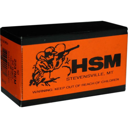 HSM 223 REM 52GR MATCH BTHP 50RD 20BX/CS