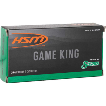 HSM 300 AAC 125GR GAME KING 20RD 25X/CS