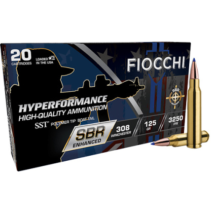 FIOCCHI 308 WIN SBR ENHANCED 125GR SST 20RD 10BX/CS